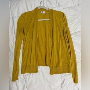 Mustard Yellow Old Navy Cardigan, size S